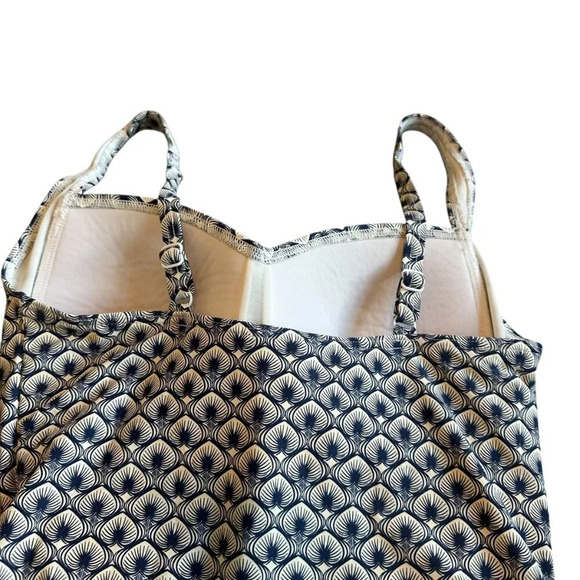 Bond-Eye Australia One Piece Swimsuit Bathing Suit Palm Print Size 8 D/DD Womens - Picture 7 of 11